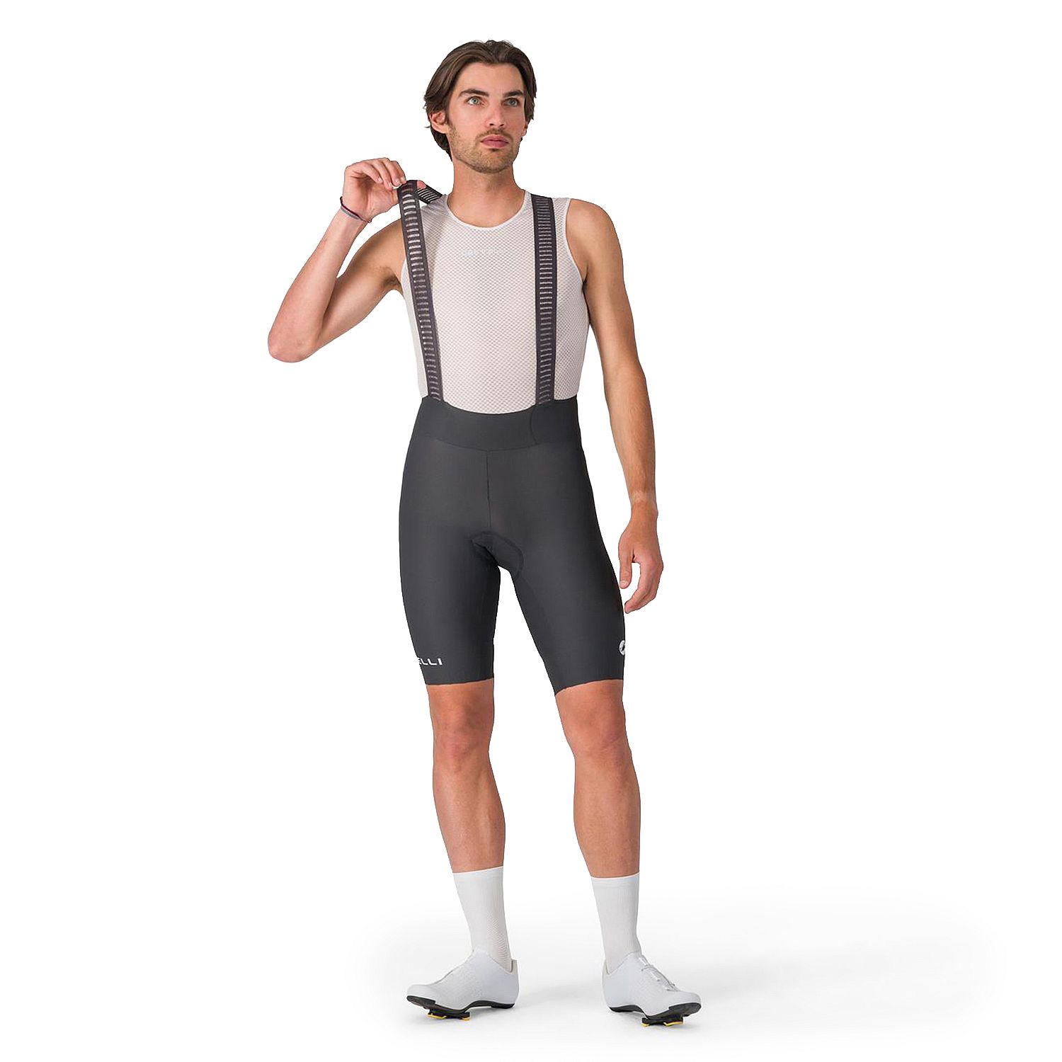 140457-Castelli-espresso-2-bibshort-dark-gray-heren-afbeelding-1