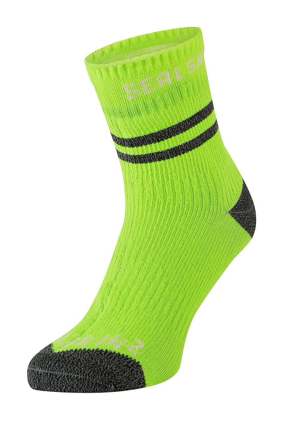 47180-Sealskinz-Mautby-Warm-weather-fietssok-met-Hydrostop-geelzwart-afbeelding-2