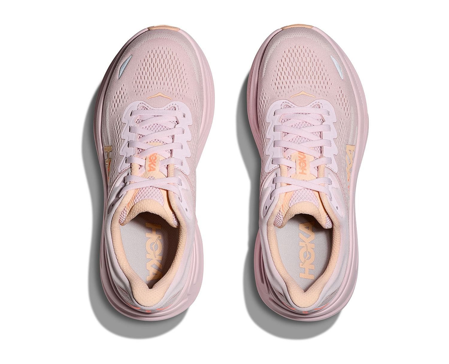 122460-Hoka-Bondi-9-hardloopschoenen-Lilac-CreamTangerine-Glow-dames-afbeelding-2