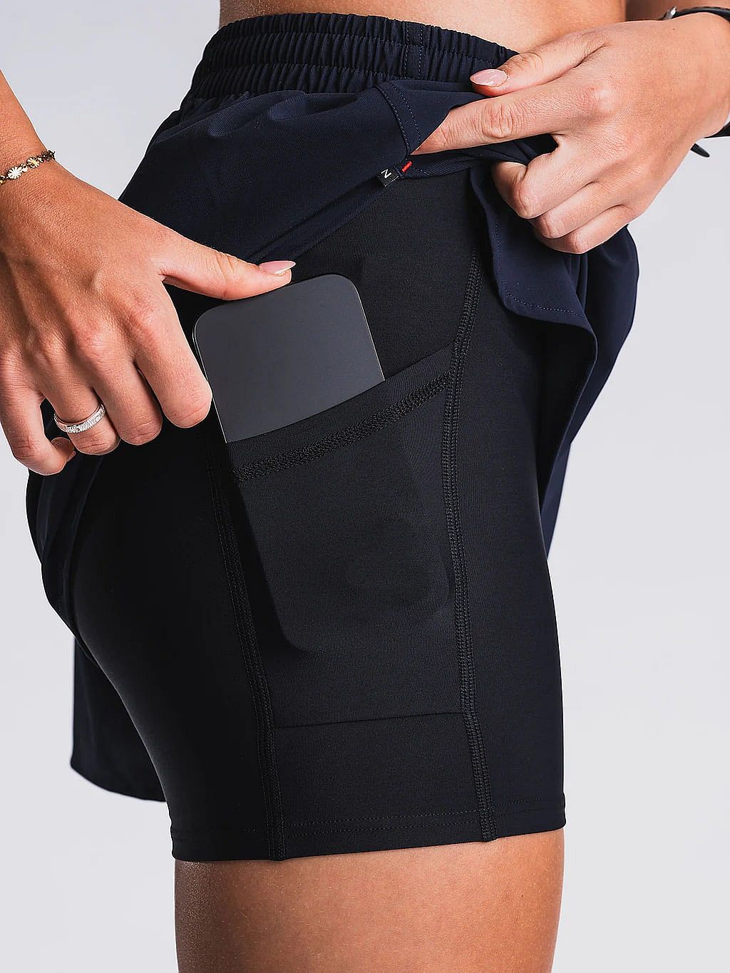 115865-Fusion-Run-Shorts-blauw-dames-afbeelding-3