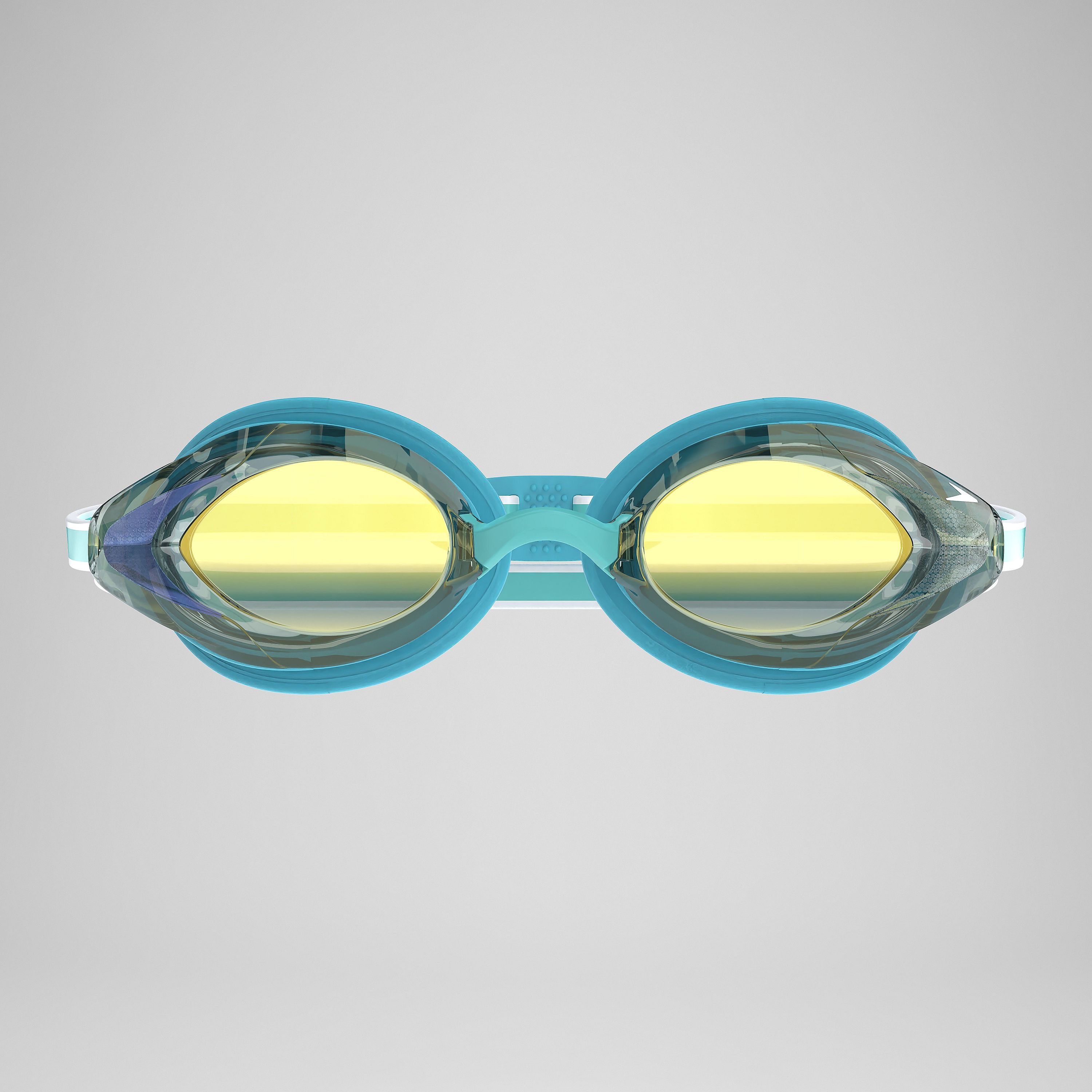 145307-Speedo-Vanquisher-3.0-Mirror-zwembril-bluegold-dames-afbeelding-2