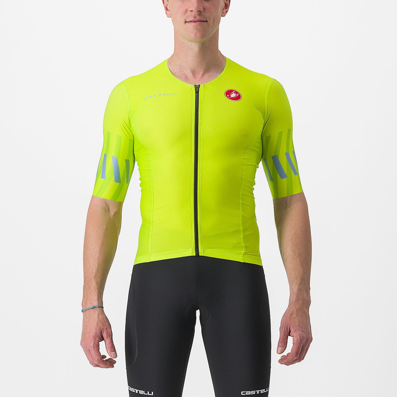 84433-Castelli-Free-speed-2-race-tri-top-groengeel-heren-afbeelding-1