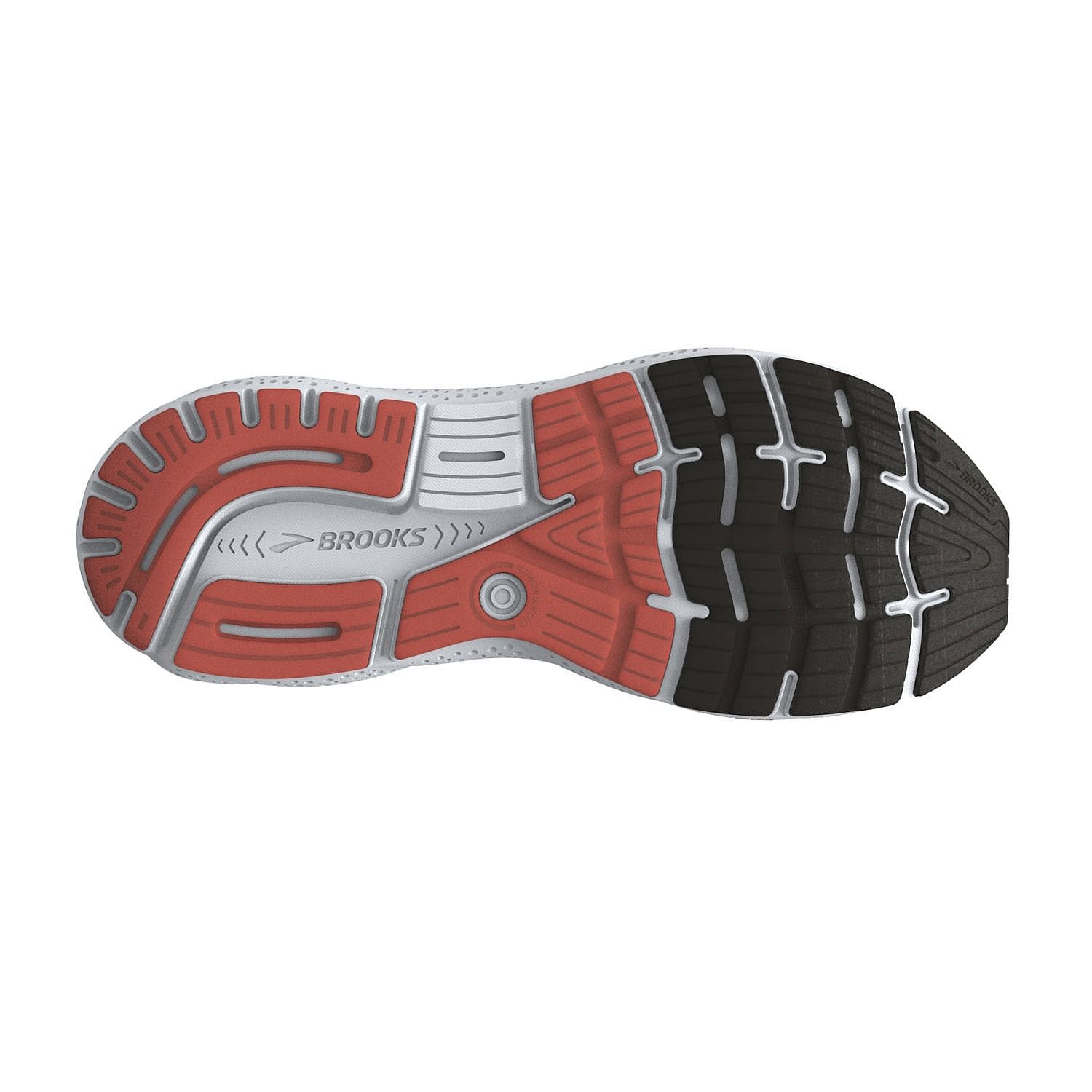 102053-Brooks-Ghost-16-hardloopschoenen-zwartwitrood-heren-afbeelding-3