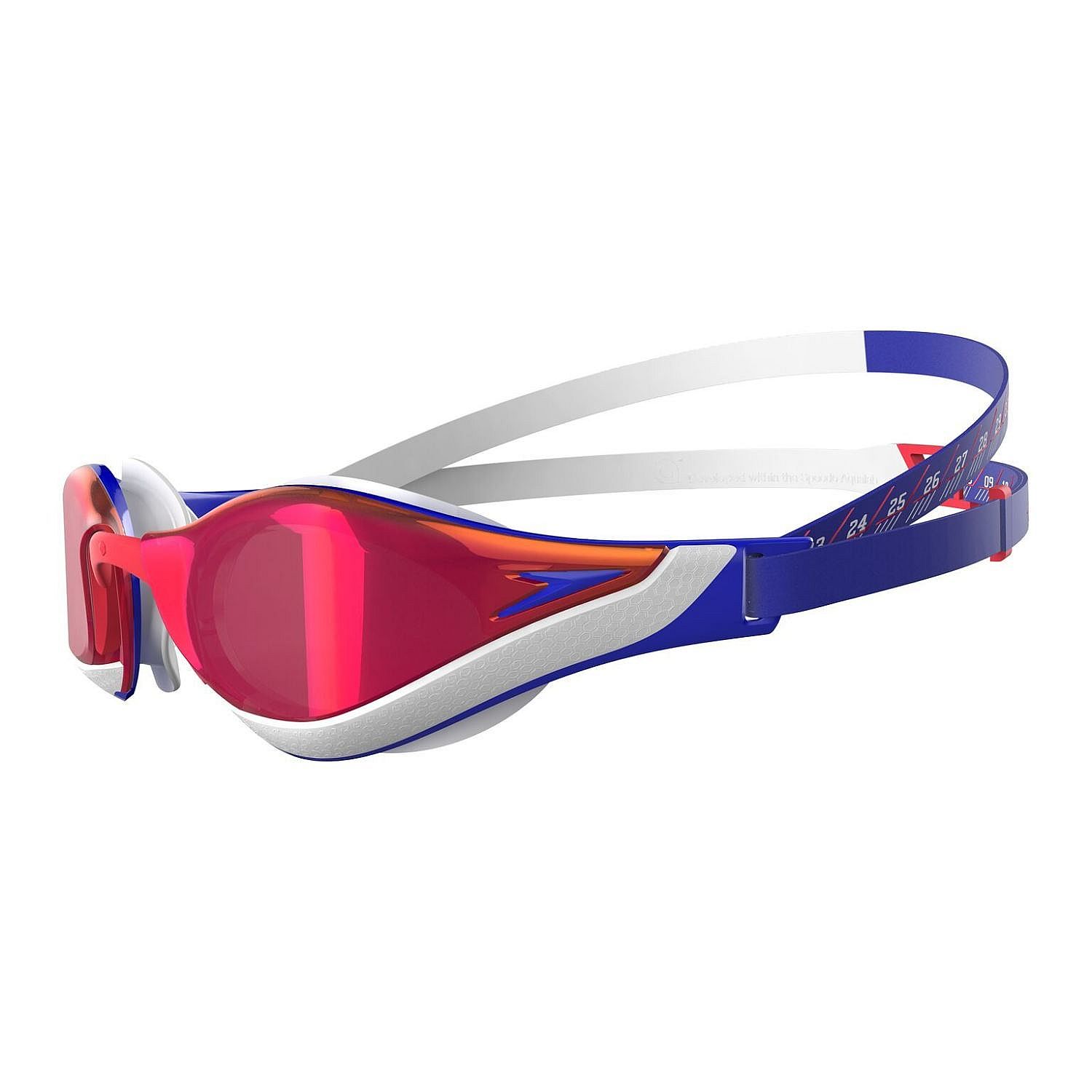 116334-Speedo-Fastskin-Pure-Focus-Mirror-zwembril-roodblauw-afbeelding-3