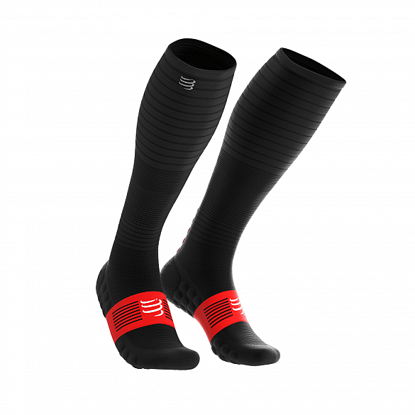 SU00005B_990FSVUL-99-Compressport-Full-socks-oxygen-compressiesokken-zwart-afbeelding-1