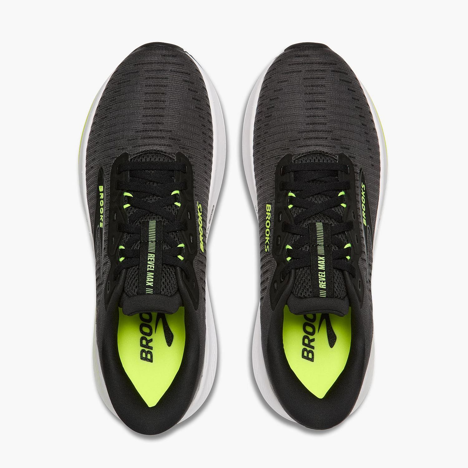 122347-Brooks-Revel-Max-hardloopschoenen-EbonyBlackNightlife-Gecko-heren-afbeelding-4