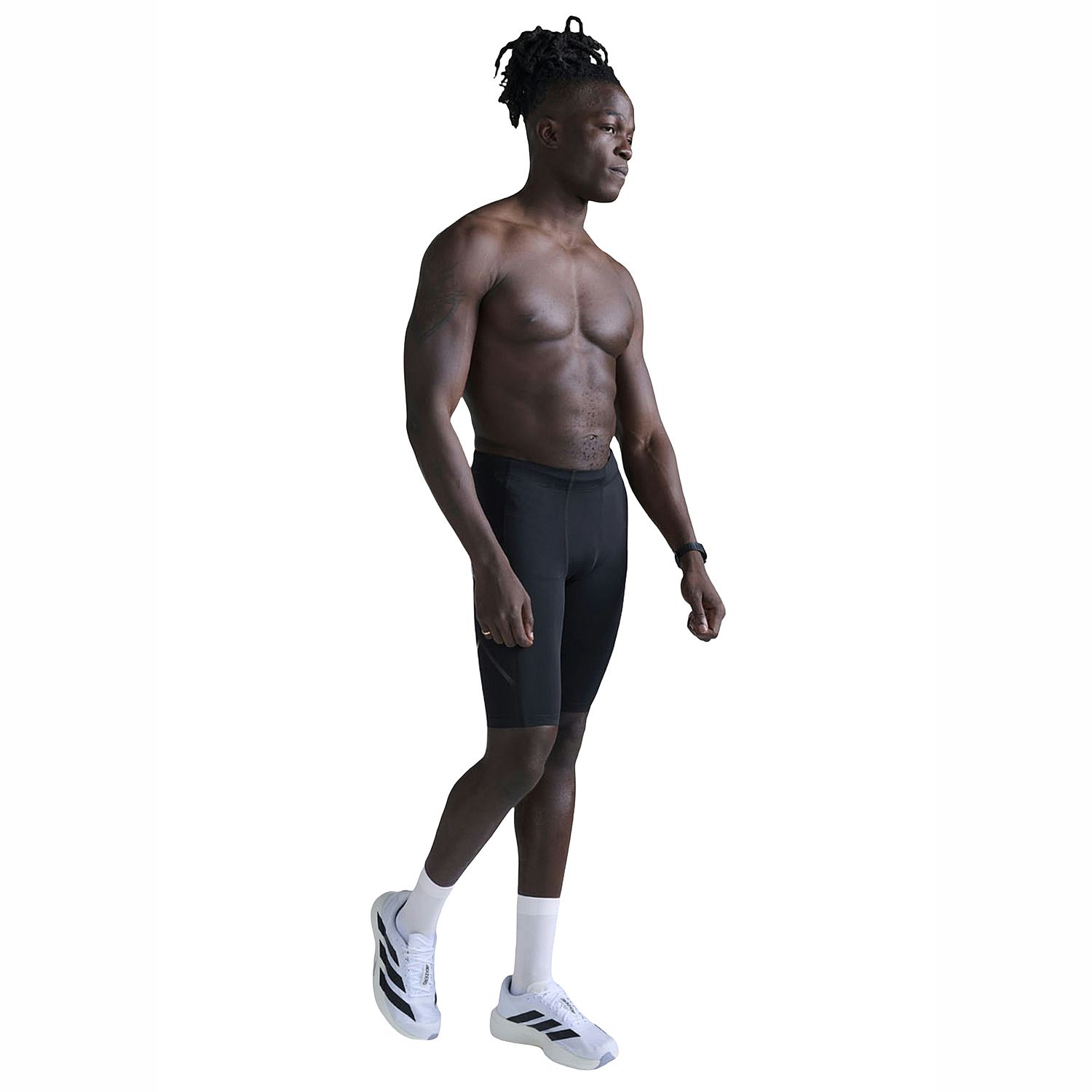 141823-2XU-Core-Compression-Shorts-BlackSilver-heren-afbeelding-2