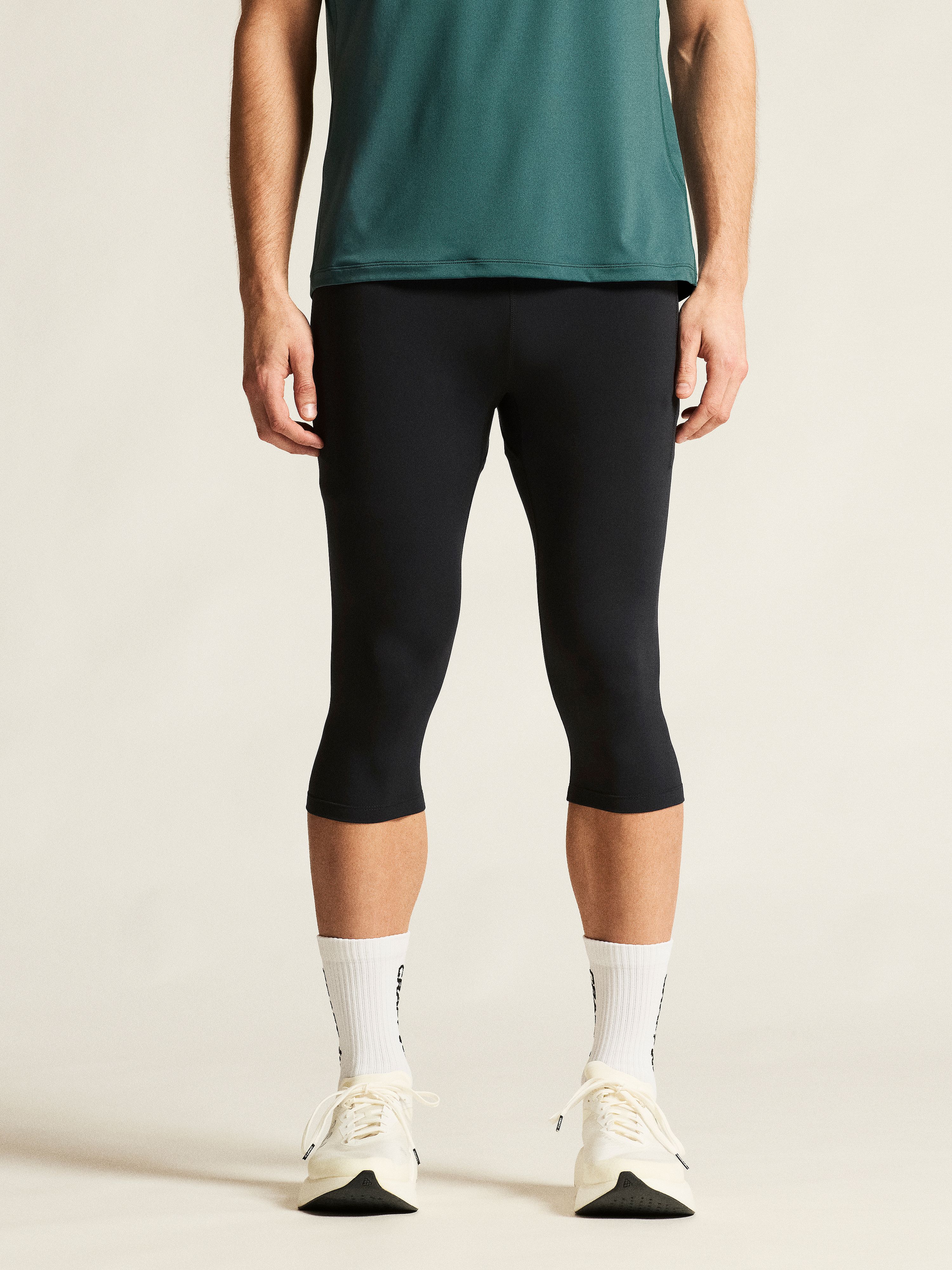 142232-Craft-essence-3-fietsbroek-driekwart-zonder-bretels-heren-black-afbeelding-6