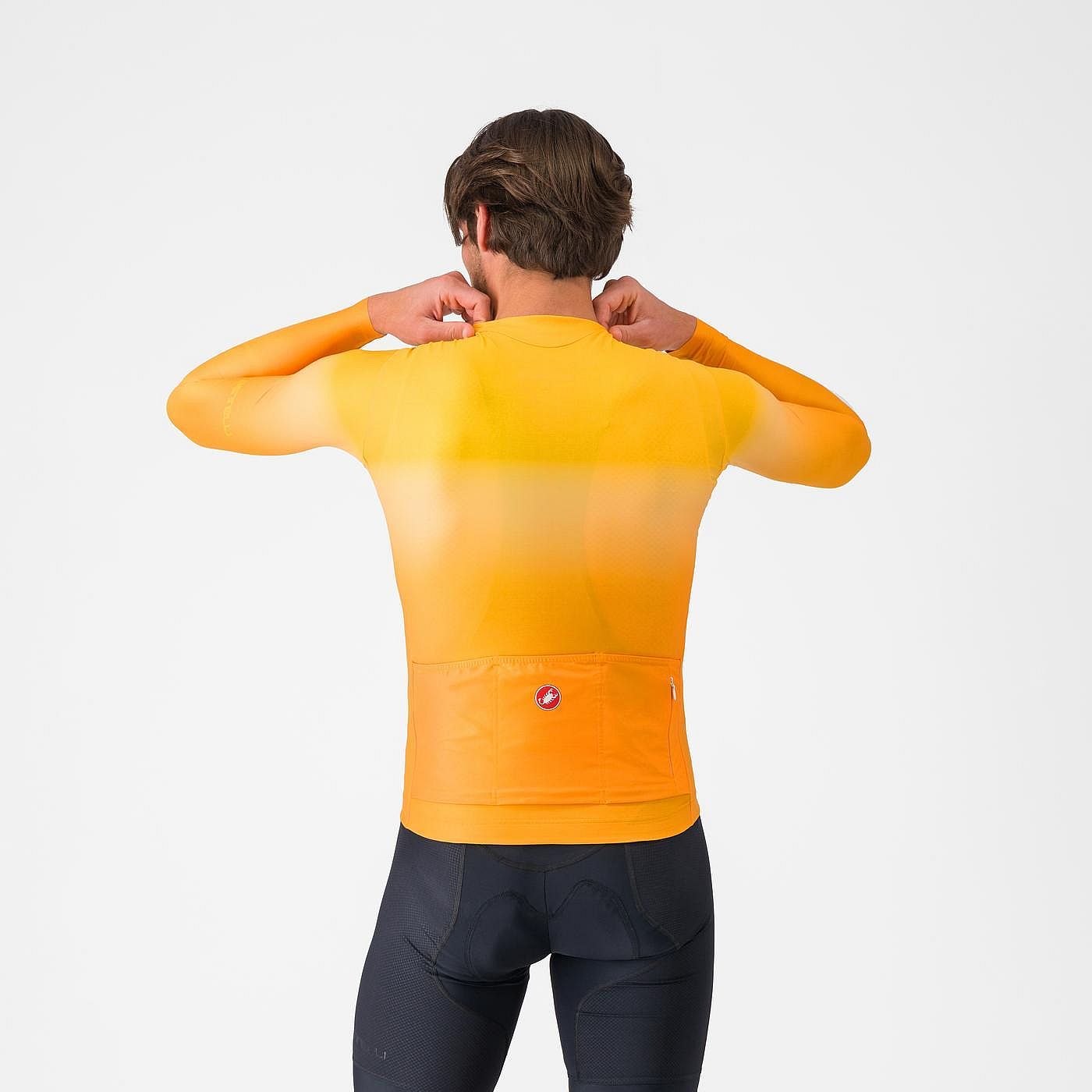 140416-Castelli-upf-long-sleeve-jersey-vivid-orange-heren-afbeelding-2