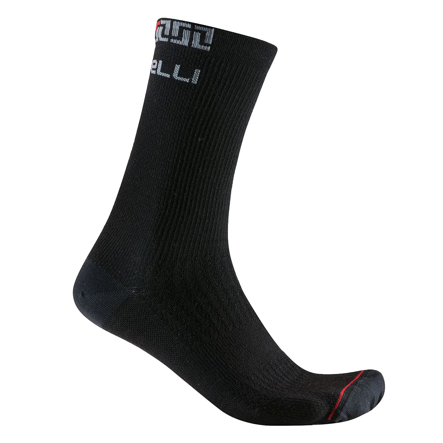 103650-Castelli-Bandito-Merino-18-fietssokken-zwart-heren-afbeelding-1