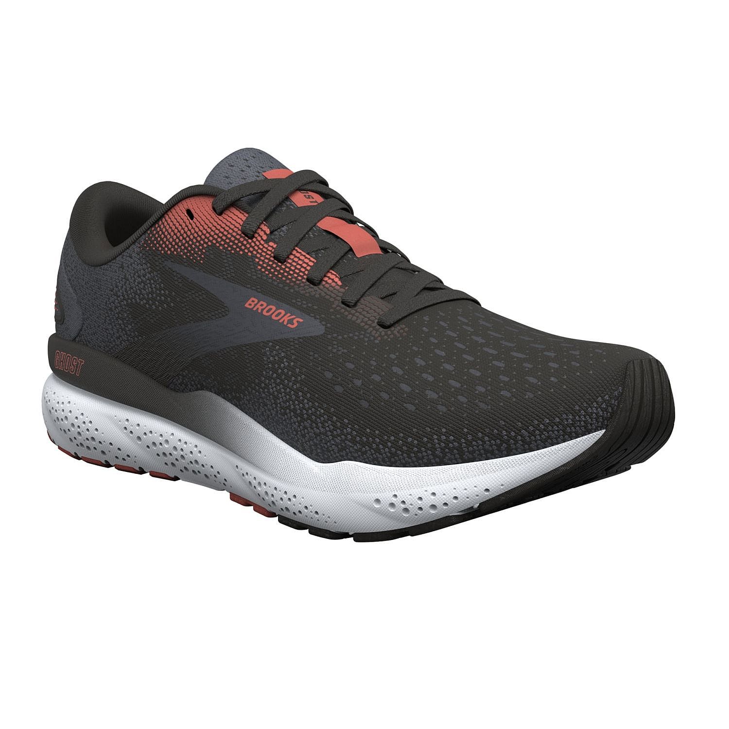 102053-Brooks-Ghost-16-hardloopschoenen-zwartwitrood-heren-afbeelding-2