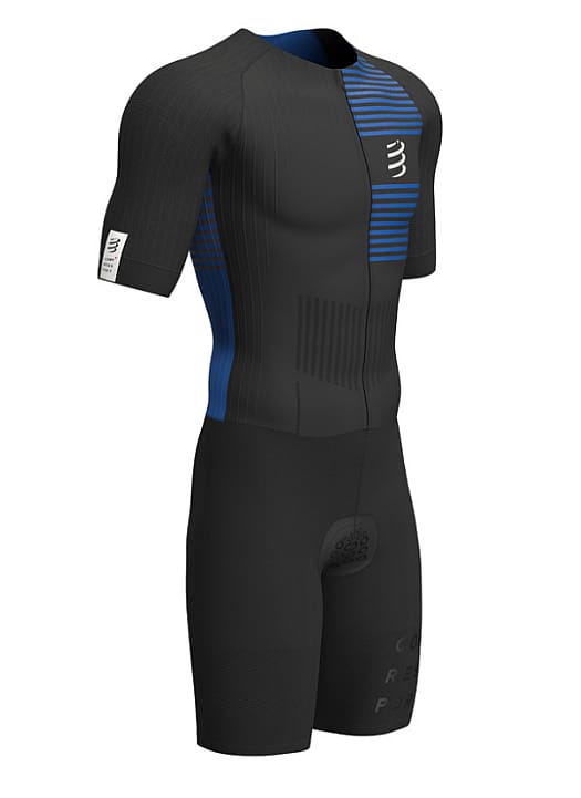 78741-Compressport-Aero-korte-mouw-trisuit-zwart-heren-afbeelding-1