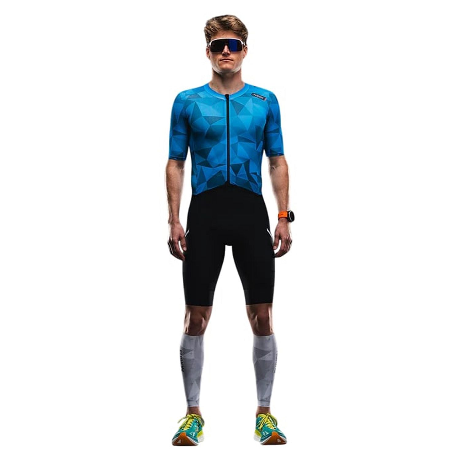 115667-Fusion-TEMPO-TWO-trisuit-korte-mouw-ocean-unisex-afbeelding-1