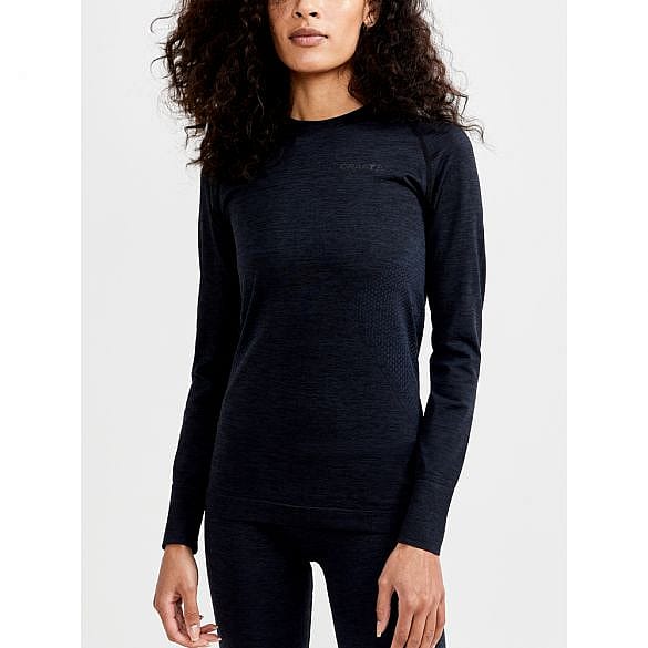 71233-Craft-Core-Dry-Active-Comfort-Lange-mouwen-zwart-dames-afbeelding-2