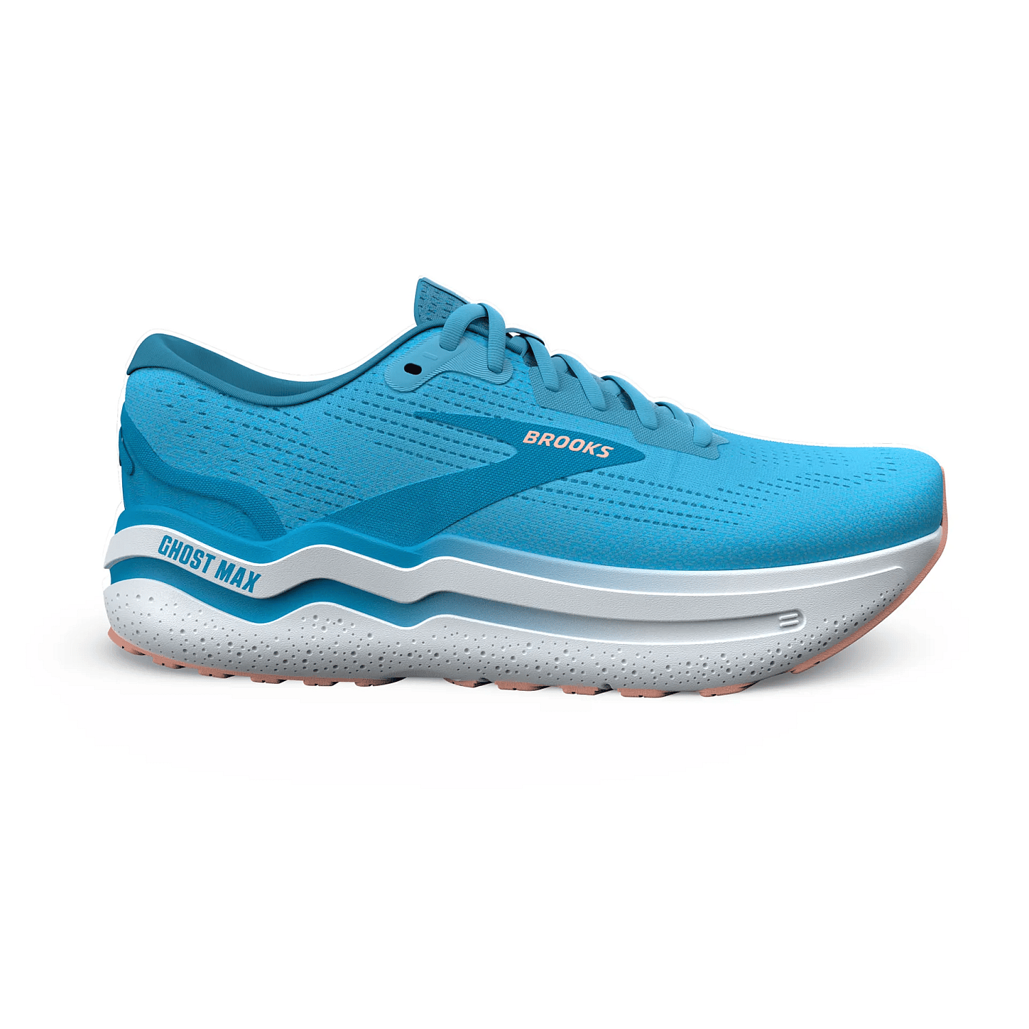 109831-Brooks-Ghost-Max-2-hardloopschoenen-baltic-seabonnie-bluepeach-Dames-afbeelding-1