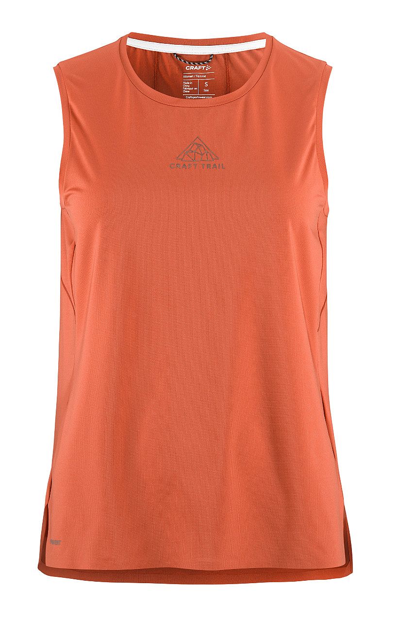 114822-Craft-PRO-Trail-hardloop-singlet-2-bruin-dames-afbeelding-1