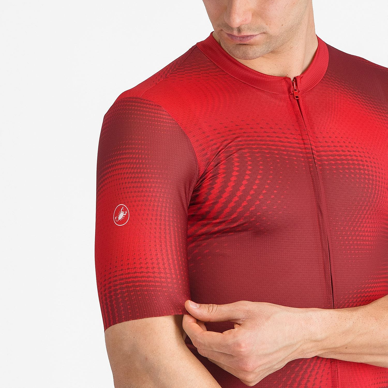 110129-Castelli-vortice-jersey-fietsshirt-korte-mouw-rood-heren-afbeelding-5