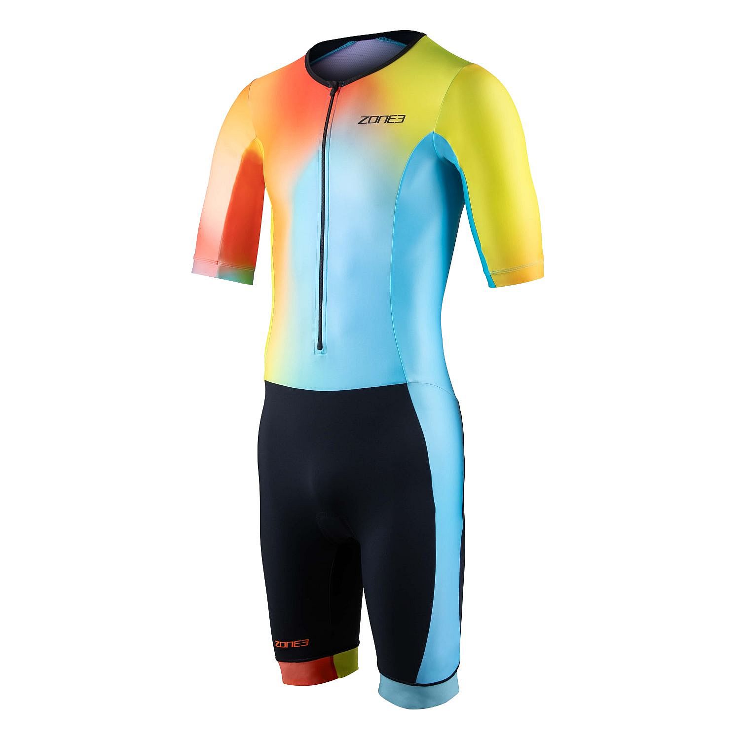 110893-Zone3-Activate-plus-korte-mouw-trisuit-neonzwart-heren-afbeelding-1