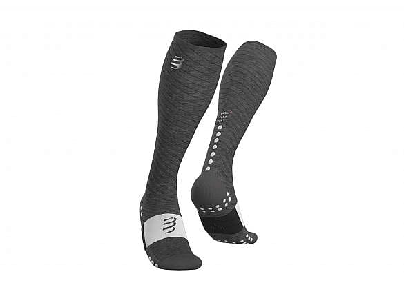 78611-Compressport-Full-socks-recovery-compressiesokken-grijs-afbeelding-1