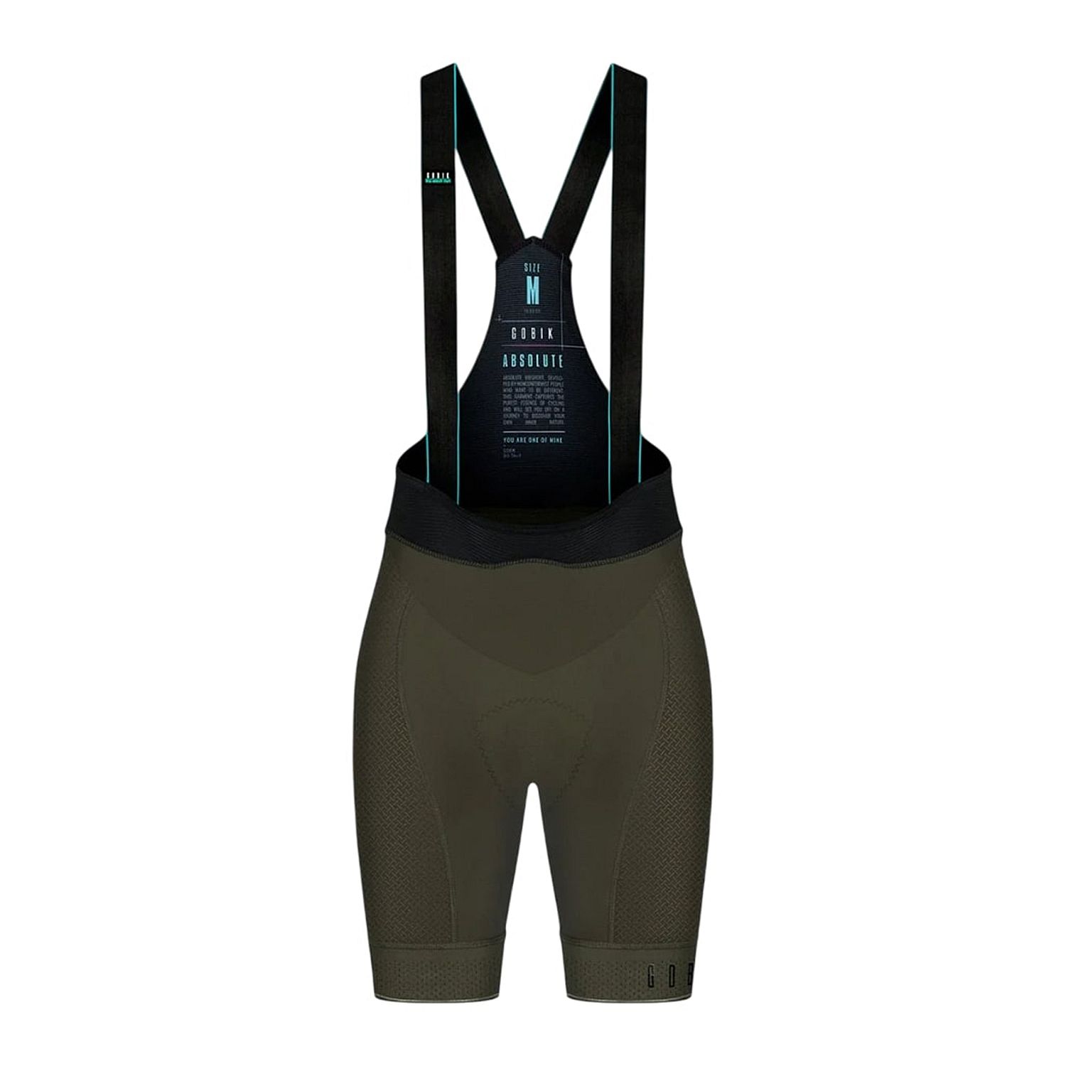 115461-Gobik-Absolute-5.0-bibshort-army-dames-afbeelding-1