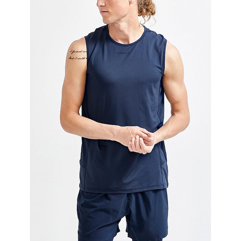 98865-Craft-ADV-Essence-hardloopshirt-mouwloos-blauw-heren-afbeelding-2