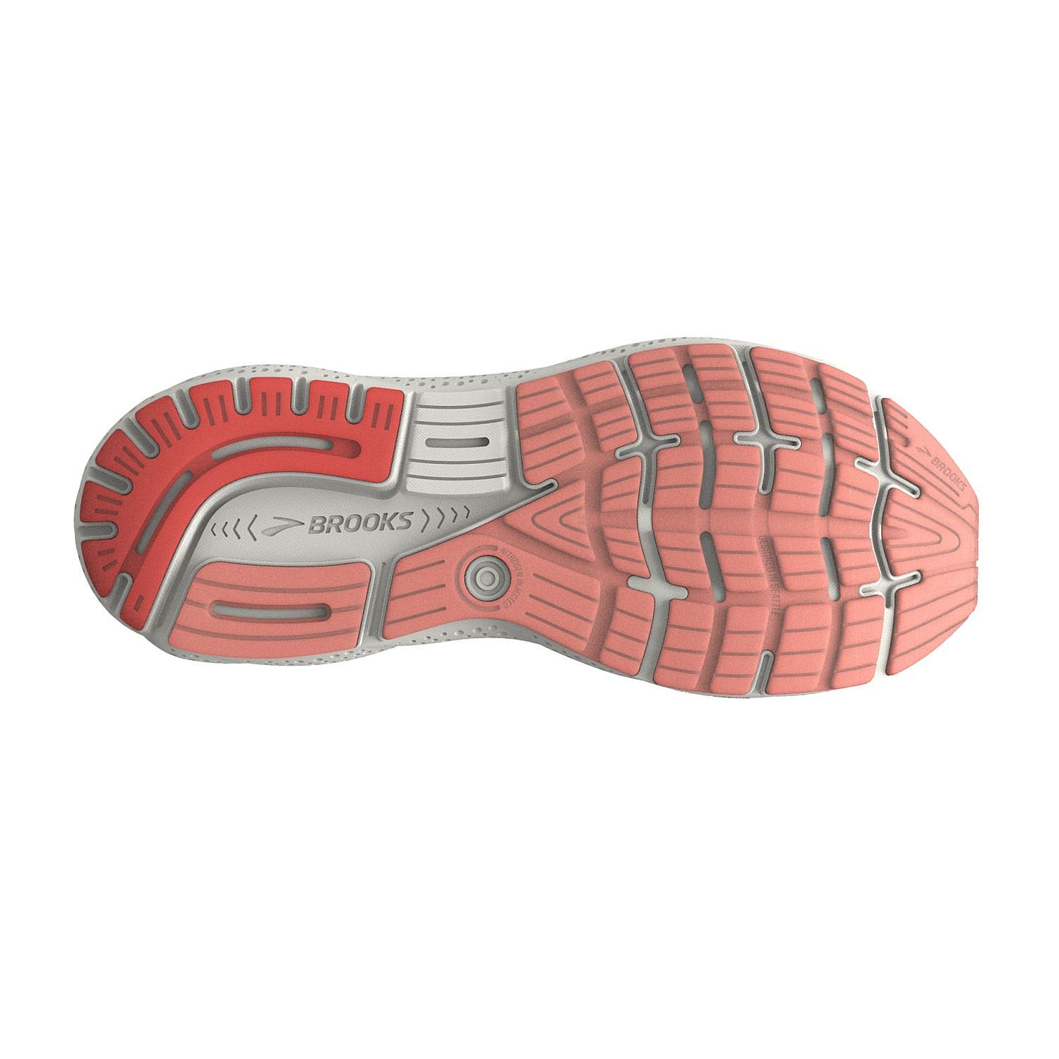 102001-Brooks-Ghost-16-hardloopschoenen-oranjewit-dames-afbeelding-3