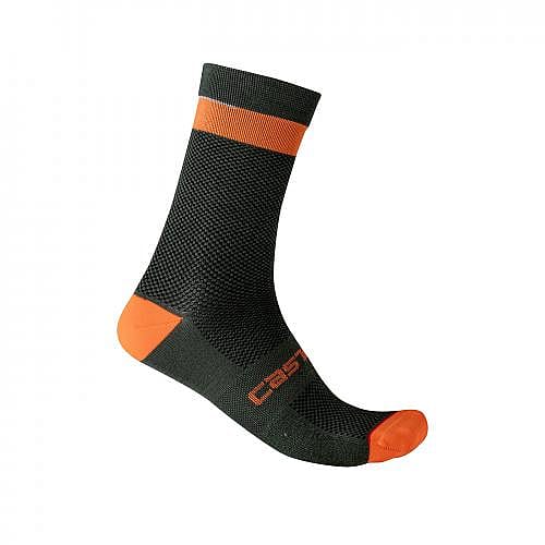 71483-Castelli-Alpha-18-fietsokken-groen-heren-afbeelding-1