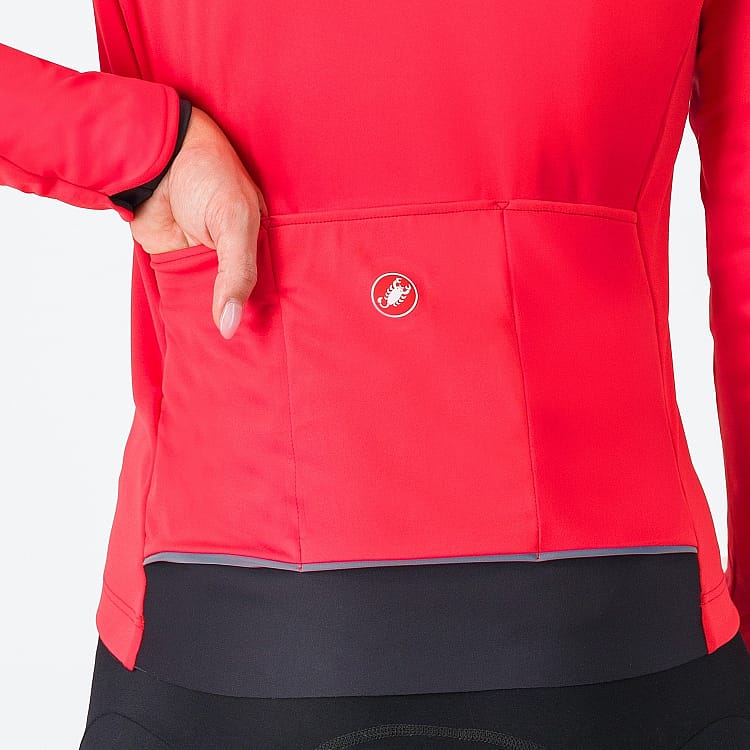 119641-Castelli-Alpha-150-W-jacket-lange-mouw-dames-hibiscus-dames-afbeelding-4
