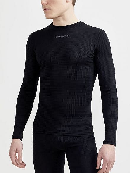 71195-Craft-Core-Dry-Active-Comfort-lange-mouw-ondershirt-zwart-heren-afbeelding-2