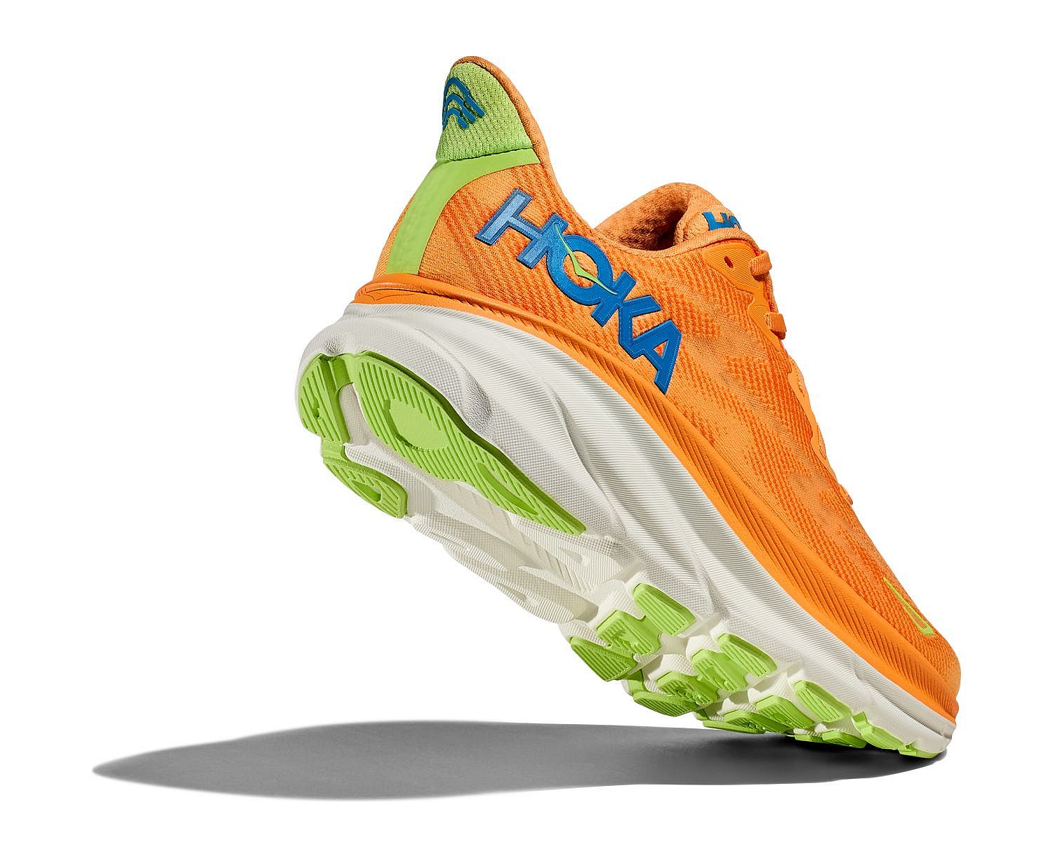100797-Hoka-Clifton-9-hardloopschoenen-oranjewit-heren-afbeelding-2