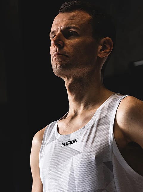 89620-Fusion-Tempo-Run-Singlet-witgrijs-heren-afbeelding-3