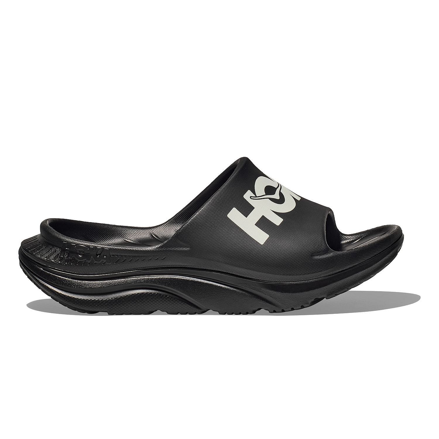 100560-Hoka-ORA-Athletic-Slide-slippers-zwart-unisex-afbeelding-1
