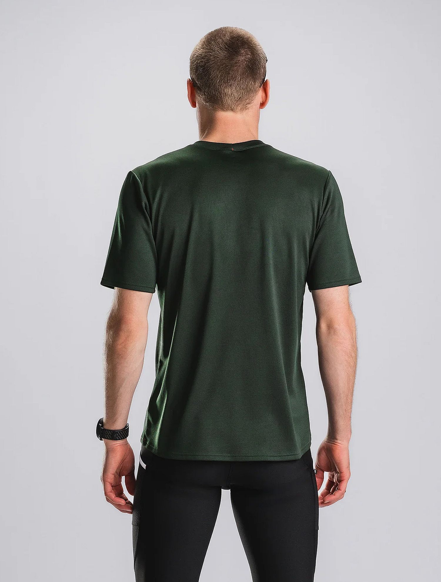 144476-Fusion-Tempo-Two-Run-T-shirt-heren-groen-afbeelding-2