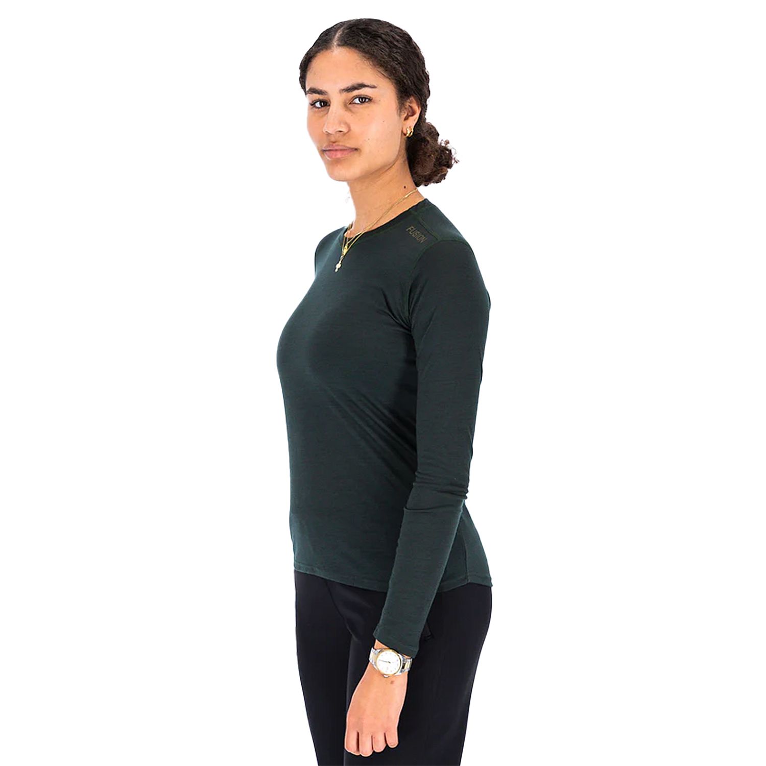 94994-Fusion-Merino-150-LS-Shirt-groen-dames-afbeelding-1