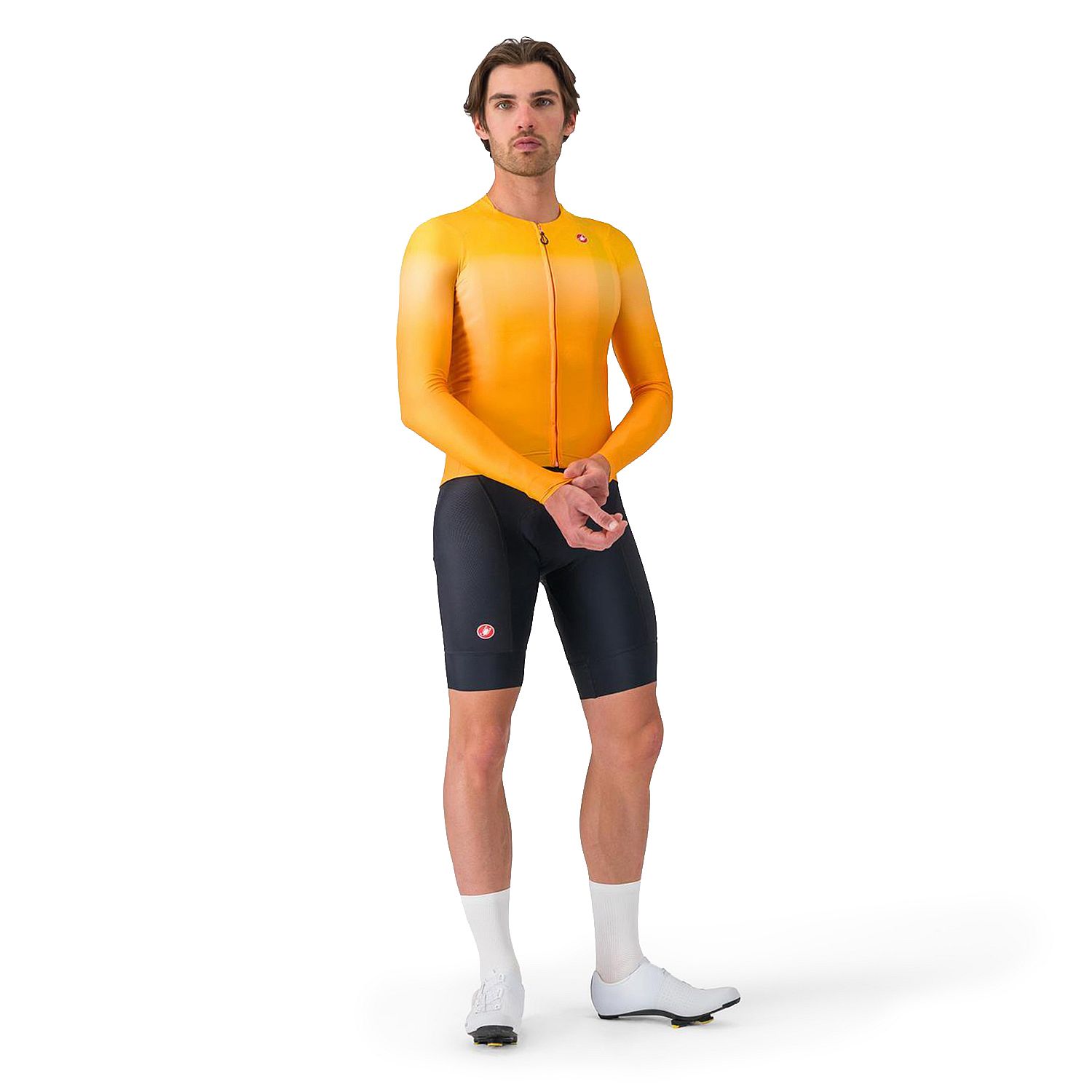 140420-Castelli-upf-long-sleeve-jersey-vivid-orange-heren-afbeelding-1