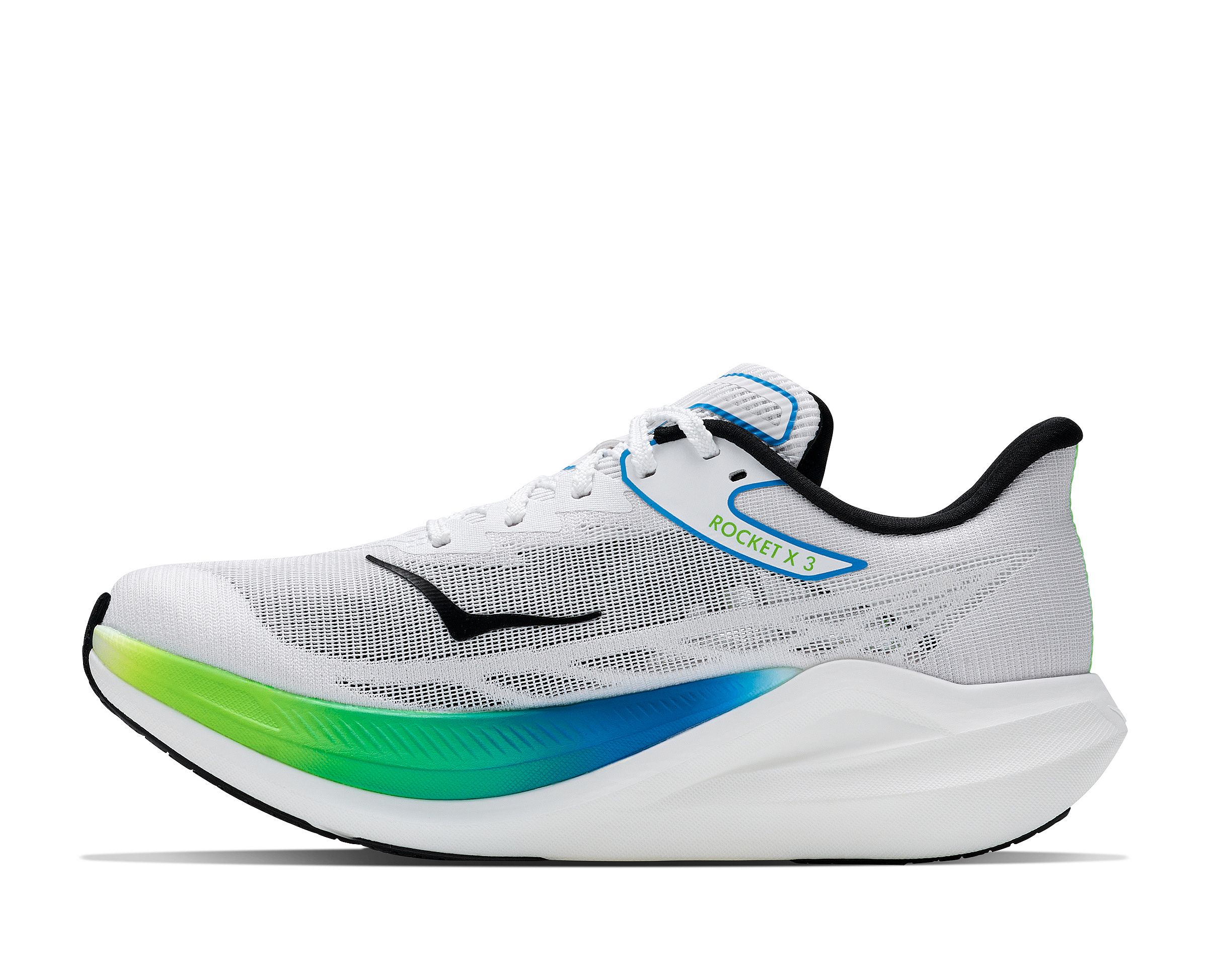 144792-Hoka-Rocket-X-3-hardloopschoenen-frostelectric-lime-unisex-afbeelding-8