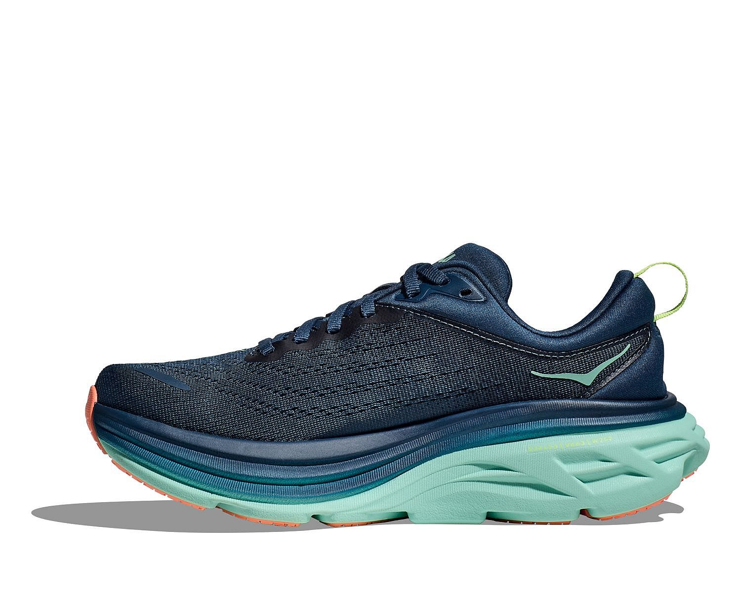 100904-Hoka-Bondi-8-hardloopschoenen-blauwgroenoranje-dames-afbeelding-9