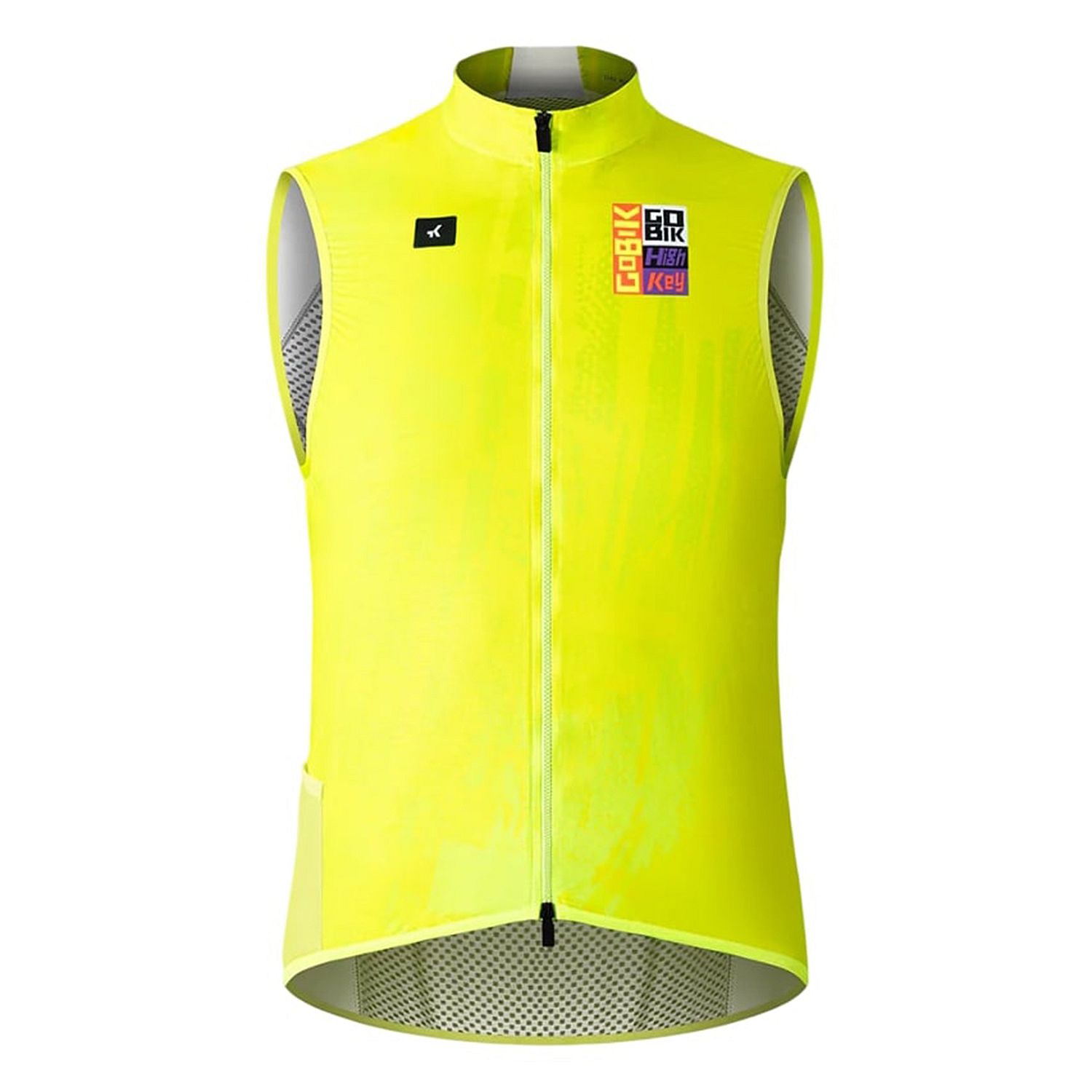 10-04-001-150-Gobik-Plus-2.0-fietsvest-mouwloos-liquid-lime-heren-afbeelding-1