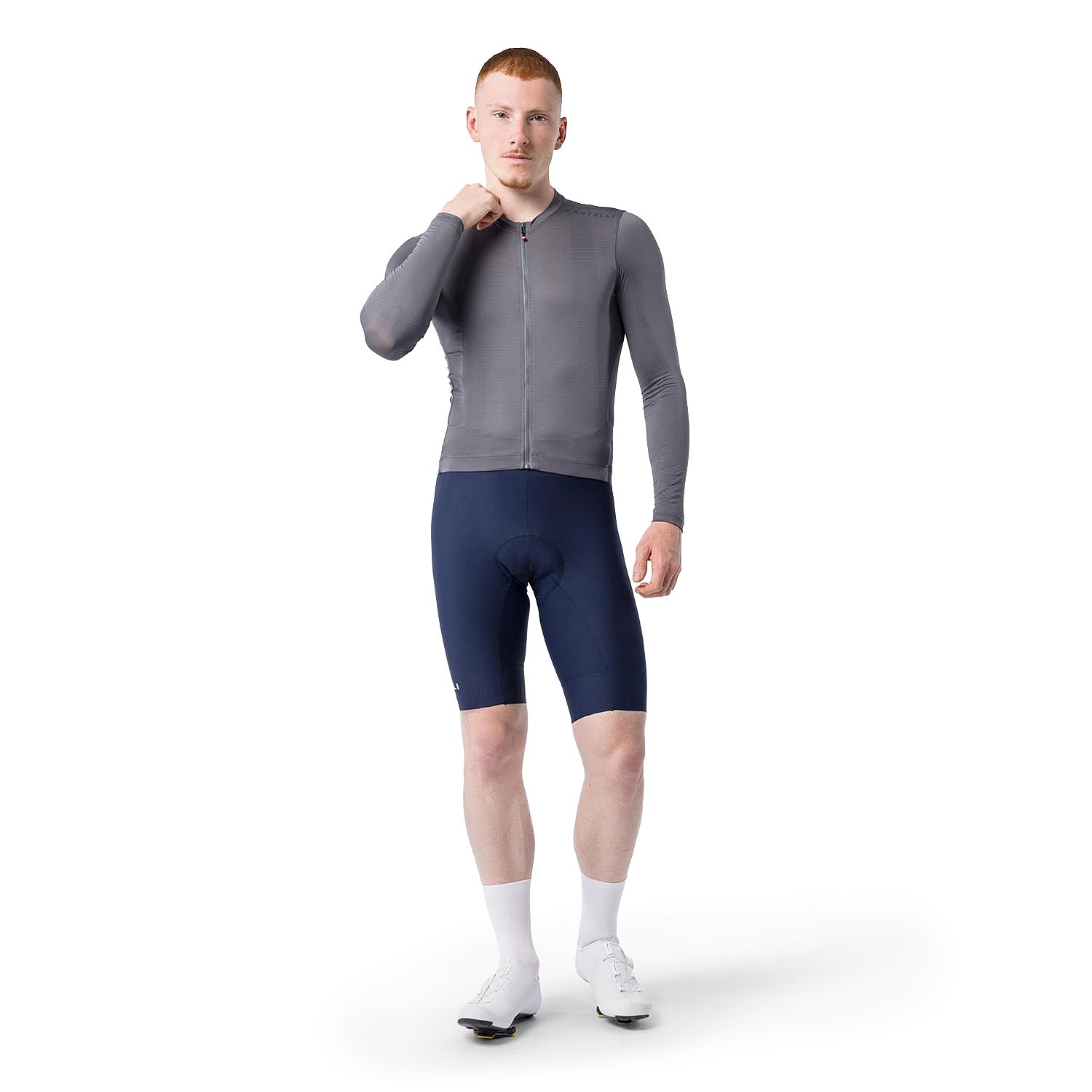 4526012-021-Castelli-espresso-2-ls-jersey-smoky-gray-heren-afbeelding-1