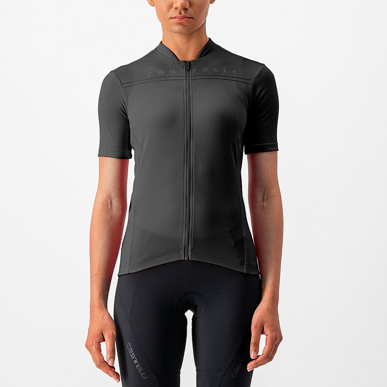 87787-Castelli-Anima-4-fietsshirt-korte-mouw-zwart-dames-afbeelding-1