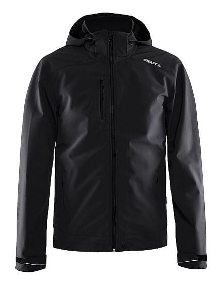 49955-Craft-Light-softshell-winterjas-zwart-heren-afbeelding-1