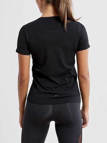59595-Craft-Fuseknit-light-korte-mouw-ondershirt-zwart-dames-afbeelding-3