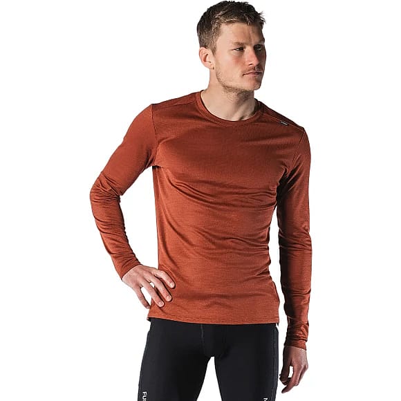 99914-Fusion-Technical-Merino-150-LS-Shirt-rust-heren-afbeelding-1