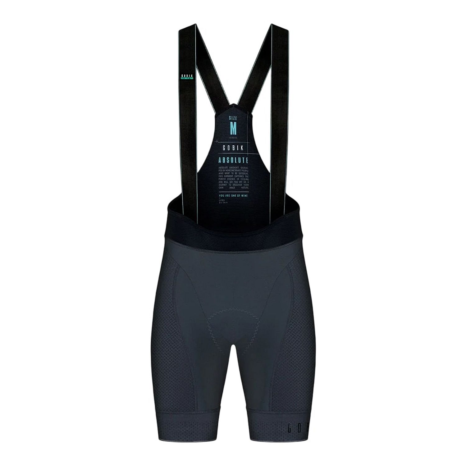 10-02-002-095-Gobik-Absolute-5.0-bibshort-slate-gray-heren-afbeelding-1