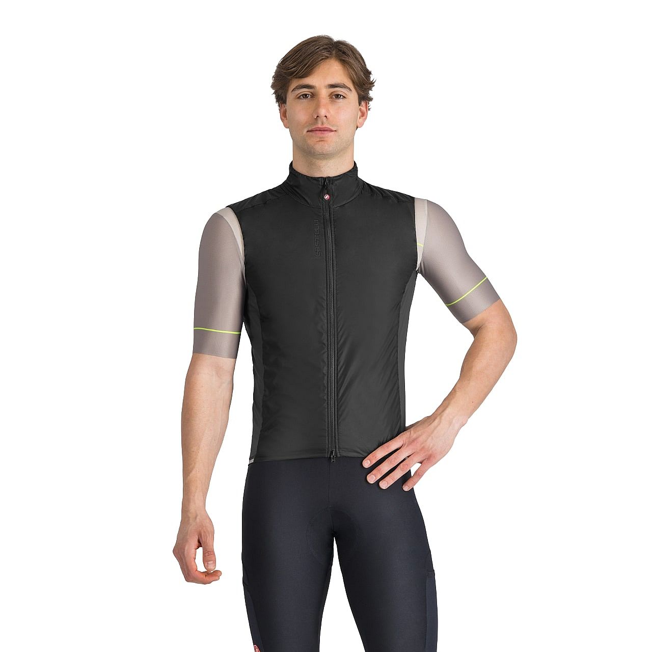 110231-Castelli-Fly-Direct-vest-mouwloos-light-blackdark-grey-heren-afbeelding-1
