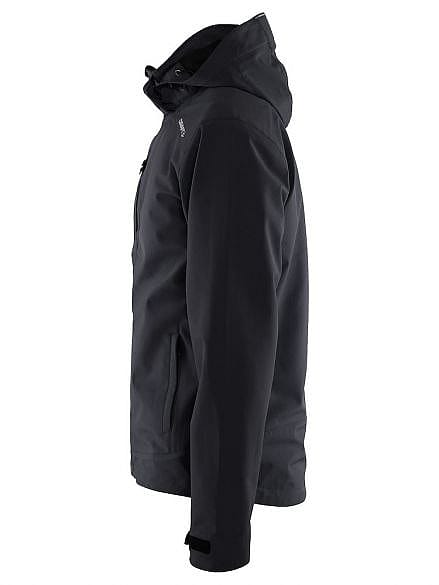 49955-Craft-Light-softshell-winterjas-zwart-heren-afbeelding-4