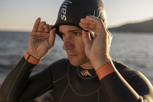 87140-Sailfish-Verstelbare-neopreen-swim-cap-zwart-afbeelding-3