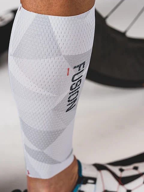 94729-Fusion-Tempo-Calf-Sleeves-witgrijs-Unisex-afbeelding-2