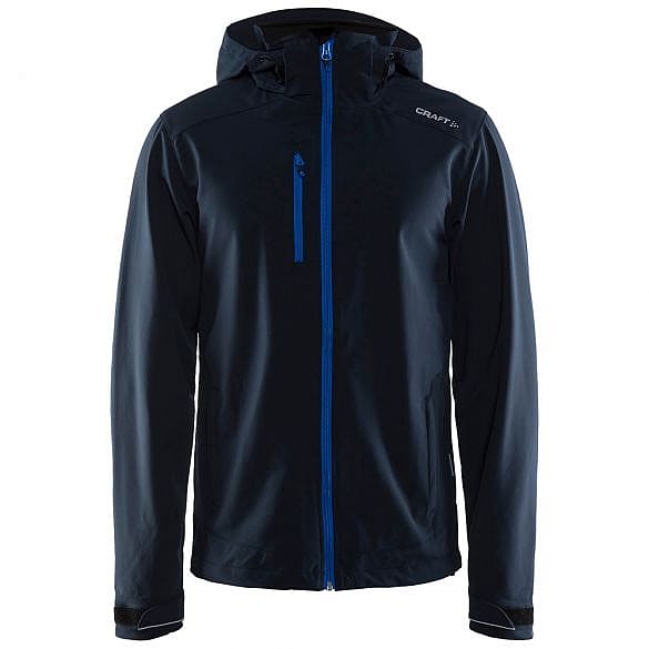 72497-Craft-Light-softshell-winterjas-donkerblauw-heren-afbeelding-1