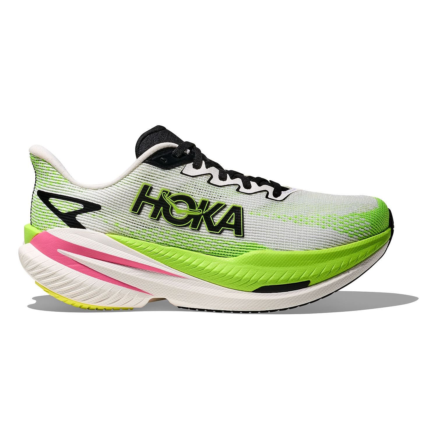 1168721-WNL-Hoka-Mach-X-3-hardloopschoenen-WhiteNeon-Lime-dames-afbeelding-1